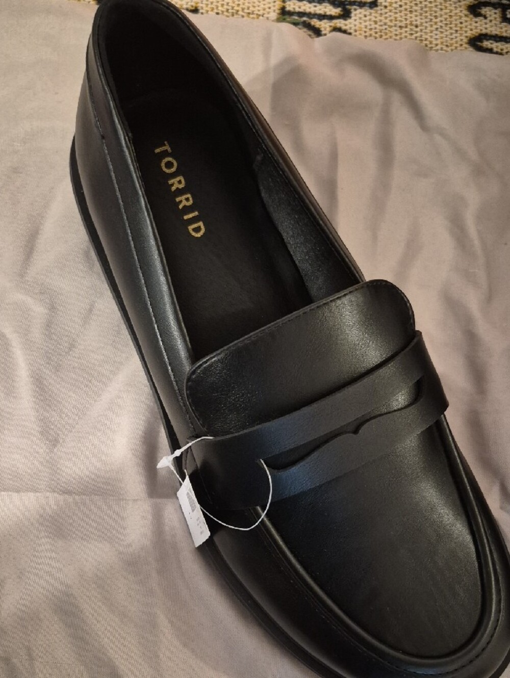 torrid Black Chunky Penny Loafers - Picture 5 of 5